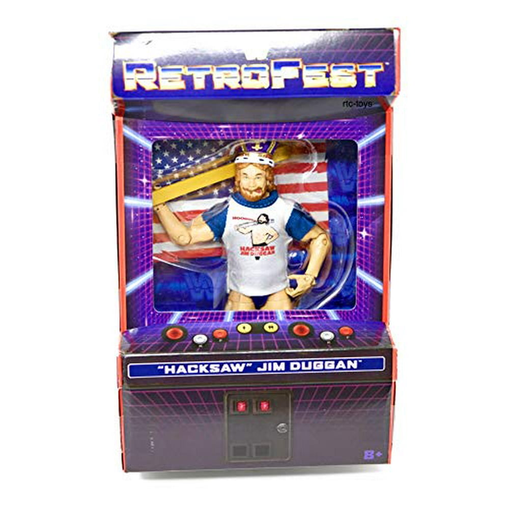 WWE Wrestling RetroFest Hacksaw Jim Duggan Action Figure