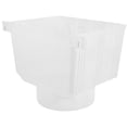 thumbnail image 4 of FUTUREORYY Gutter Downspout Extension Accessory White PVC Drainage System Connection 1Pack, 4 of 8