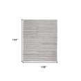 thumbnail image 4 of HomeRoots 512699 2 x 3 ft. Ivory & Taupe Striped Hand Woven Stain Resistant Rectangle Area Rug, 4 of 8