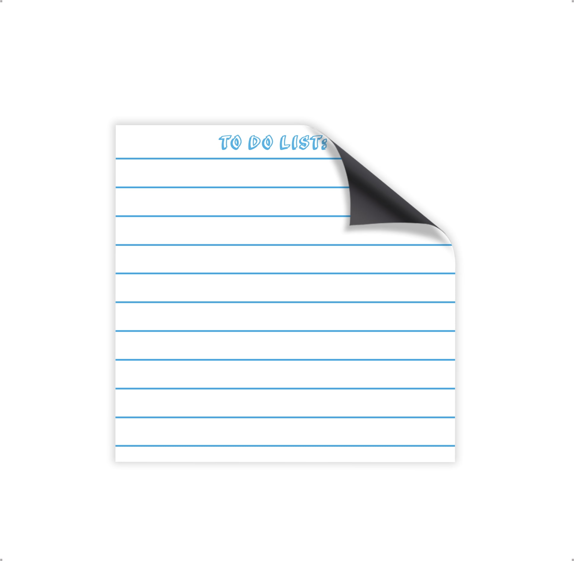 Small 11" x 8.5" Lined Magnetic Dry Wipe White Board & Pen Message Memo Notes 