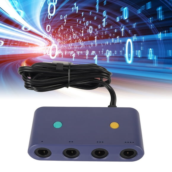 Adaptateur de Manette de Jeu, Câble de 150cm Convertisseur de Manette de Jeu Plug and Play Puce IC 3 en 1 Fonction Boost Filaire pour PC