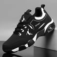 thumbnail image 2 of [Lightweight Cushioned Sneakers] Men's Air Cushion Sneakers - Lightweight Cushioned Running Shoes with Upper & Sole, Low-Top Stability Technology Suitable for Gym,, Casual Wear - Absorption Athletic, 2 of 8