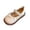 Beige, variant on Girls Mary Jane Flats With Bow and Pearl Dress Shoes for Kids Little Kid Non-Slip Patent Faux Leather Wedding Party Shoes Beige,Size 8