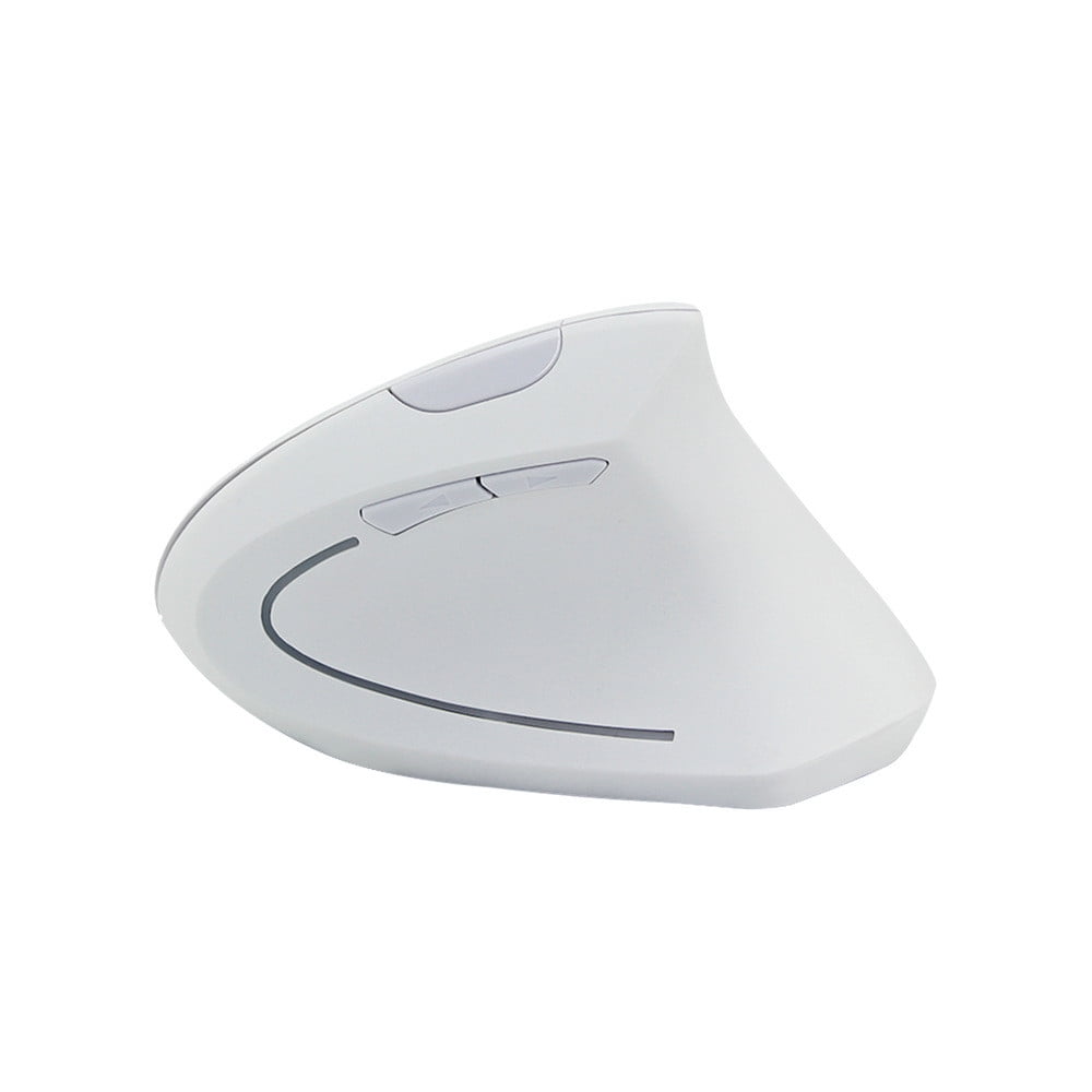 Wuztai Ergonomic Vertical Mouse, 2.4GHz Wireless Gaming Mouse with 6 Buttons, Rechargeable USB Optical Mouse 1600DPI for Laptop Desktop Home