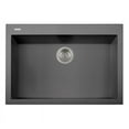 thumbnail image 2 of LaToscana ON7610-42UG 30 in. ONE Series Drop-in Quartz Single Bowl Kitchen Sink in Titanium, 2 of 4