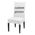 African Woman Desert Cactus Night Dining Chair Cover Spandex Elastic