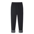 thumbnail image 3 of Kids Toddler Girls Leggings Solid Warm Thick Fleece Lined Skinny Pants Trousers Teenage Child 3-13 Years, 3 of 7