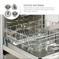 thumbnail image 2 of UPOUART Dishwasher Lower Rack Wheel Replacement Set, 4 Plastic Rollers for Easy Sliding and Smooth, 2 of 8