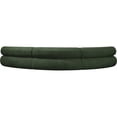 thumbnail image 3 of Meridian Furniture Bale 152" Green Chenille Fabric 3 pc. Modular Sectional, 3 of 13