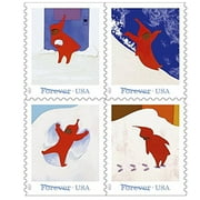 The Snowy Day 1 Book of 20 USPS First Class Postage Stamps Picture Book African-American Child Christmas