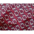 thumbnail image 4 of oneOone Silk Tabby Fabric Square & Floral Block Print Fabric By Yard 42 Inch Wide, 4 of 4