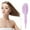 Purple, variant on Hair Brush Oval Hollow Comb with Massage Design High Temperature for Curly Hair Styling Comb Ideal for Mixing Styles and Enhancing Curls