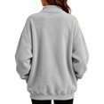 thumbnail image 4 of Dweltoz Cat Hoodie with Pouch Dog Cat Pouch Sweatshirt with Large Pockets Long Sleeve Drawstring Pet Carrier Pullover Mom Dog Carrier Hoodie Winter Warm Comfy Sweatshirts,Black M, 4 of 5