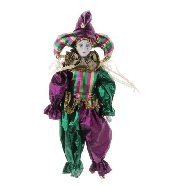 Muñeca 42 cm Yotijar Muñeca Arlequín Colección Multicolor