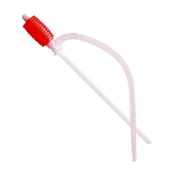 Universal Car Siphon Pump Liquid Gas Fuel Oil Water Hose Transfer Manual.Sucker- P3K4