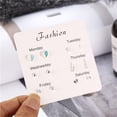 thumbnail image 4 of Grandest Birch 6 Pairs Women Snowflake Heart Star Leaf Faux Gem Ear Stud Earrings Jewelry Gift Alloy, Faux Gem Clear, 4 of 8