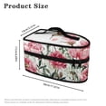 thumbnail image 6 of HELLHERO Dustproof Travel Iron Storage Bag Hummingbird Rose Lightweight Steamer Organizer with Handle and Zipper, Bag Only, 6 of 6