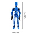 thumbnail image 2 of Dummy 13 Figura de acción Figura de acción impresa en 3D Juego para padres e hijos Regalos de juego, 2 of 8