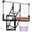 54", variant on 54 Inch Wall Mounted Basketball Hoop, 8-10 FT Adjustable Height, Shatterproof PC Backboard, 18 Inch Solid Rim for Indoor Outdoor Home Gym Backyard