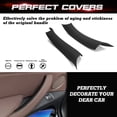 thumbnail image 3 of Xotic Tech Door Pull Handle Cover Compatible with BMW X5 Series F15/F85 2014-2018, BMW X6 Series F16/F86 2015-2018, Inner Rear Side Door Handle Protective Cover (2pcs, Black), 3 of 9