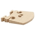 thumbnail image 3 of 5 Maple Wood Violin Bridge for 4/4 Full Size Violin Fiddle Bridges Accessory, 3 of 8