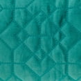 thumbnail image 4 of Parkland Collection Sora Transitional Quilted Aqua Throw Pillow, 4 of 7