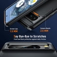 thumbnail image 3 of KOMI for Google Pixel 8 Pro Case, Dual Layer Shockproof Rugged Pixel 8 Pro Case [15FT Military][Heavy Duty Protection] Google Pixel 8 Pro Phone Case [Raised Edges Protect Camera & Screen] (Black), 3 of 5