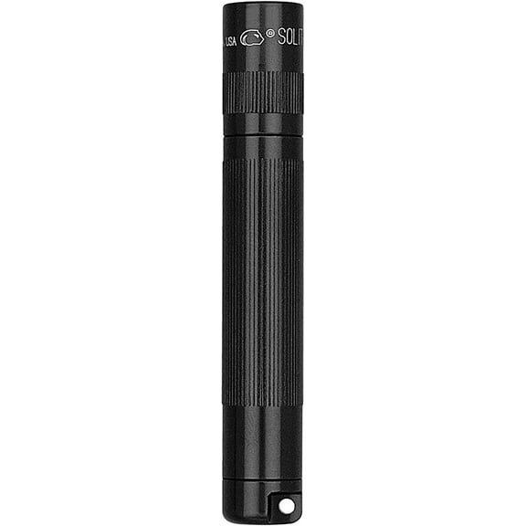 TRA-Maglite Solitaire Incandescent 1-Cell AAA Flashlight Black