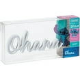 thumbnail image 5 of Disney Stitch Ohana LED Neon Light, 15cm (5.9") x 30cm (11.8") Official Licensed Gift, 5 of 6