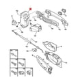 thumbnail image 3 of Car Door Lock Block Assembly Improved Safety Long Lasting Metal for 307 Sedan 2004-2011, 3 of 7