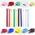 thumbnail image 2 of Mixed Lace Zipper, Light 10Pcs Lace Zipper, Sturdy Stable For Friends DIY Hand-Made Crafts Family, 2 of 8