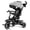 Dark Grey, variant on AILEEKISS 7-in-1 Kids' Tricycle with Push Handle, Foldable Trike Bicycles for Kids 1-5 Years, Black