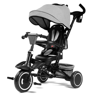Little Tikes 4-in-1 Perfect Fit Trike, Blue - Convertible Stroller