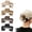 Khaki, variant on 4Pcs Hat Claw Clip , Claw Clips to Wear with Baseball Caps, Trucker Hat Hair Clips for Women, Non-Slip Strong Hold Hat Hair Clip for Thick Hairstyles, Gifts Hairstyles Accessories