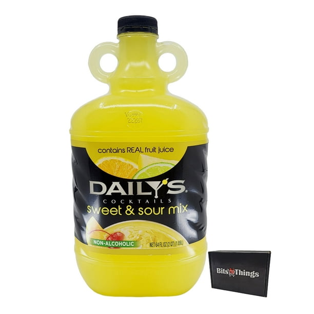 Daily's Sweet & Sour Cocktail Mix NonAlcoholic With Real Lime Juice