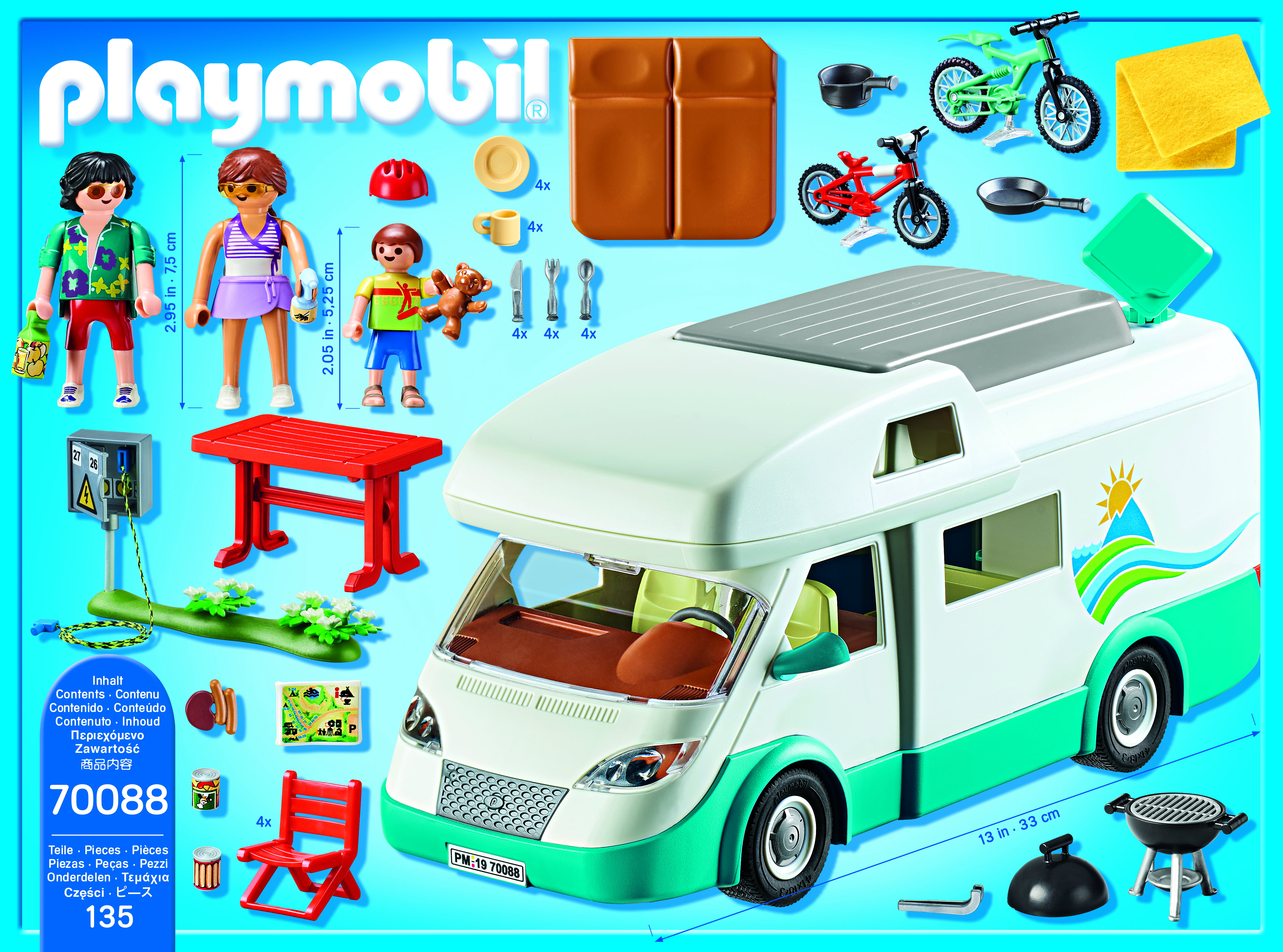 grammatik Afstå Bidrag PLAYMOBIL Family Camper Vehicle Playset - Walmart.com