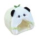 thumbnail image 3 of Tienda de campaña para casa de muñecas, mini tienda compacta y cómoda, cama de peluche para figuras, accesorios de muebles para casa de muñecas para verde, 3 of 10