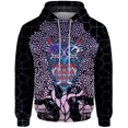 thumbnail image 3 of Sudadera con capucha de otoño para hombre, ropa Y2K, sudadera con capucha con estampado de pájaros, sudaderas para hombre, ropa de calle Harajuku, jersey holgado para hombre, 3 of 5
