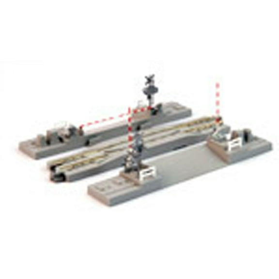 Unitrack Crossing Gate & Rerailer Track Model Train Track 0.09 lb, 6.90"