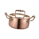 thumbnail image 4 of Olla de acero inoxidable con tapa, olla caliente, suministros de cocina, con tapa, olla Shabu Shabu pequeña para el hogar, catering, restaurante Oro rosa, 4 of 9
