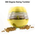 thumbnail image 2 of vaso de juguete interactivo para mascotas, juguetes para perros y gatos, juguetes de distribución de terapia de alimentos, pelotas de terapia de alimentación lenta para mascotas, aumenta el, 2 of 6