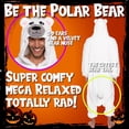 thumbnail image 3 of ¡Onesie Funziez! Disfraz de oso sherpa para Halloween con forma de animal adulto, 3 of 6