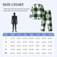 thumbnail image 4 of Balery Green White Lumberjack Plaid Pijama para Hombre de Dos Piezas con Manga Larga, Conjunto de Dormir y Descanso Suave con Bolsillos-Medium, 4 of 7