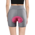 thumbnail image 6 of eczipvz Women's Cycling Underwear 3D Padded Bike Shorts Breathable Ergonomic Design Lightweight Bicycle Biking Undershorts(Grey,M), 6 of 6
