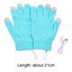 thumbnail image 3 of Guantes Calefactables 2 uds guantes de calefacción eléctrica pantalla táctil USB montar esquí cálido mitones (azul) Wdftyju Libre de BPA, 3 of 3
