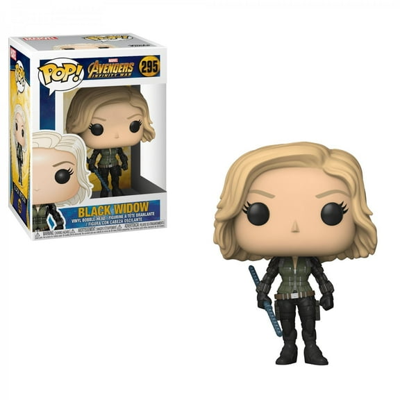 Funko Pop Marvel Avengers Infinity War Black Widow #295 Vinyl Figure Exclusive