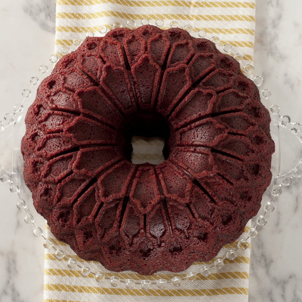 Nordic Ware Metallic Stained Glass Bundt Pan : Target