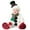 white, variant on Adeawade Outfits For Girls Santa Performance Christmas Tree Baby Garden Snow Man Shape Casual Clothes Set Red 18-24 Months
