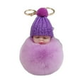 thumbnail image 1 of 1Pcs Creative Key Chain Multi-purpose Adorable Sleeping Baby Doll Pendant Household Supplies, 1 of 10