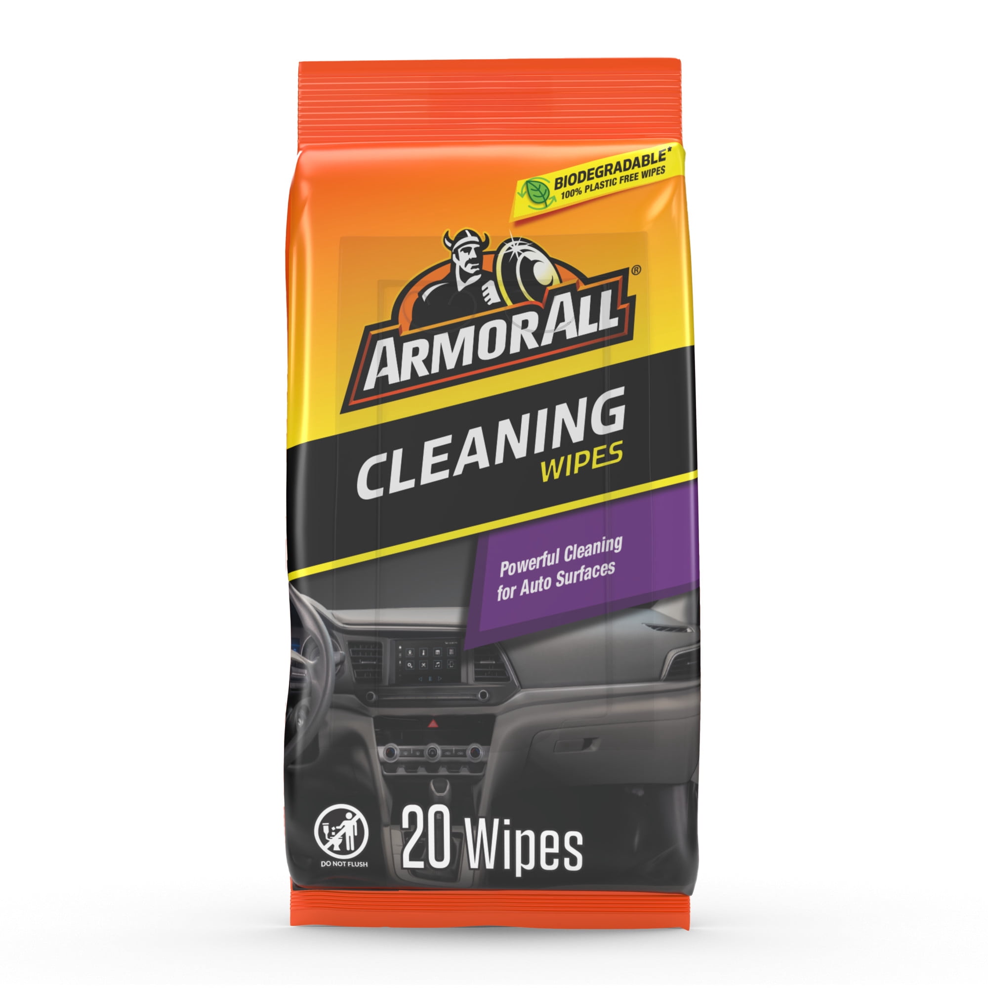 Armor All Car Cleaning Wipes, 20 Count